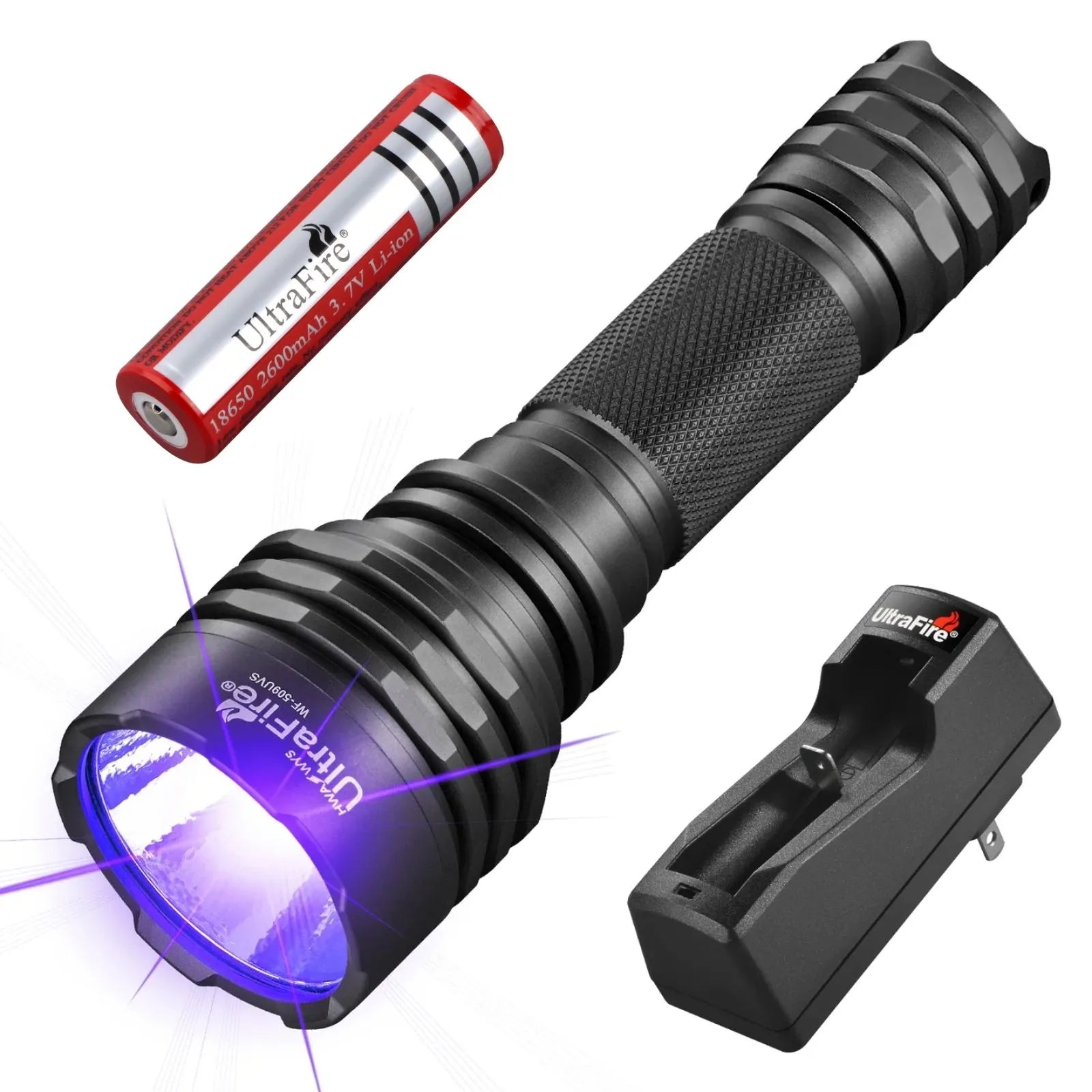 UltraFire WF-509UVS UV Flashlight