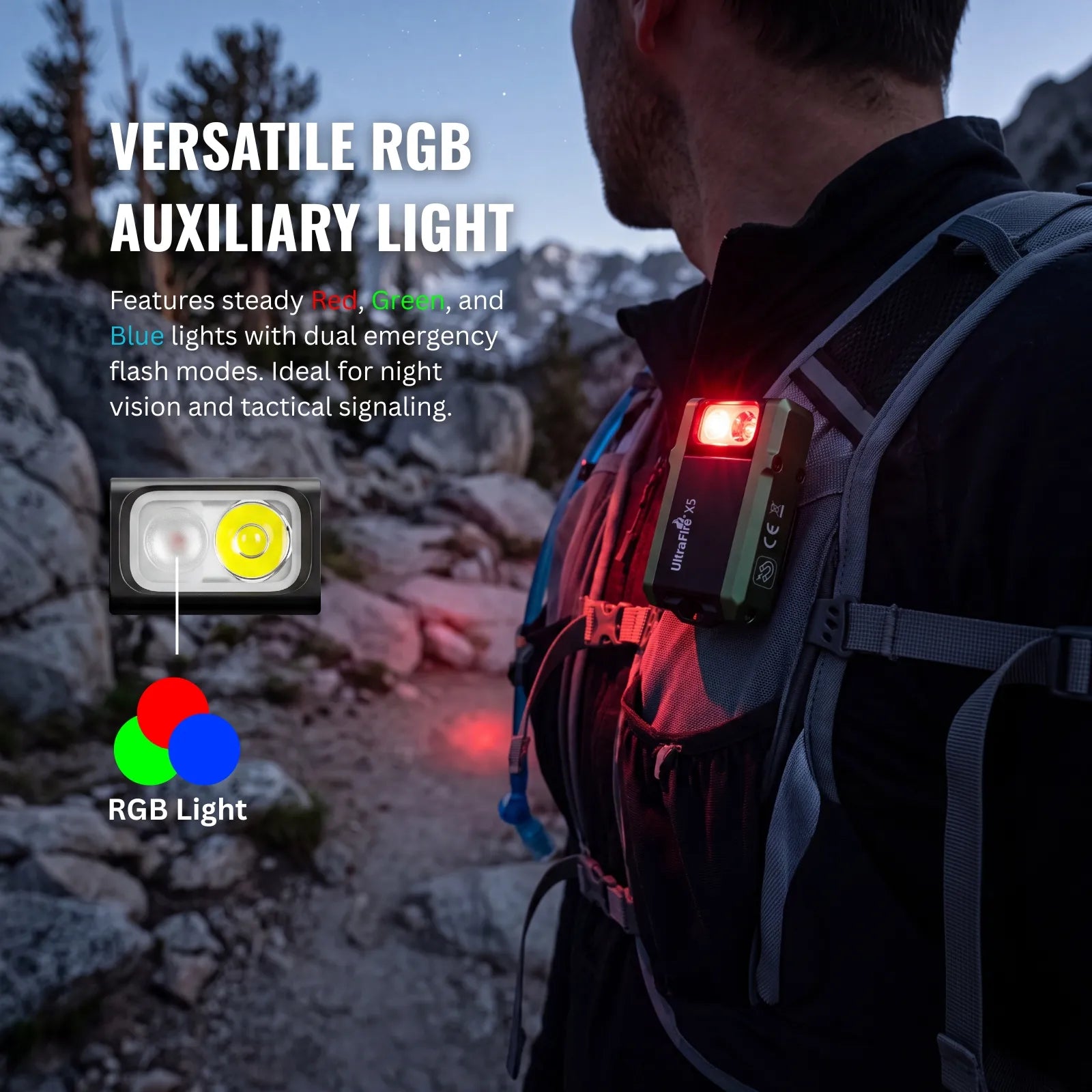 UltraFire® X5 EDC Flashlight