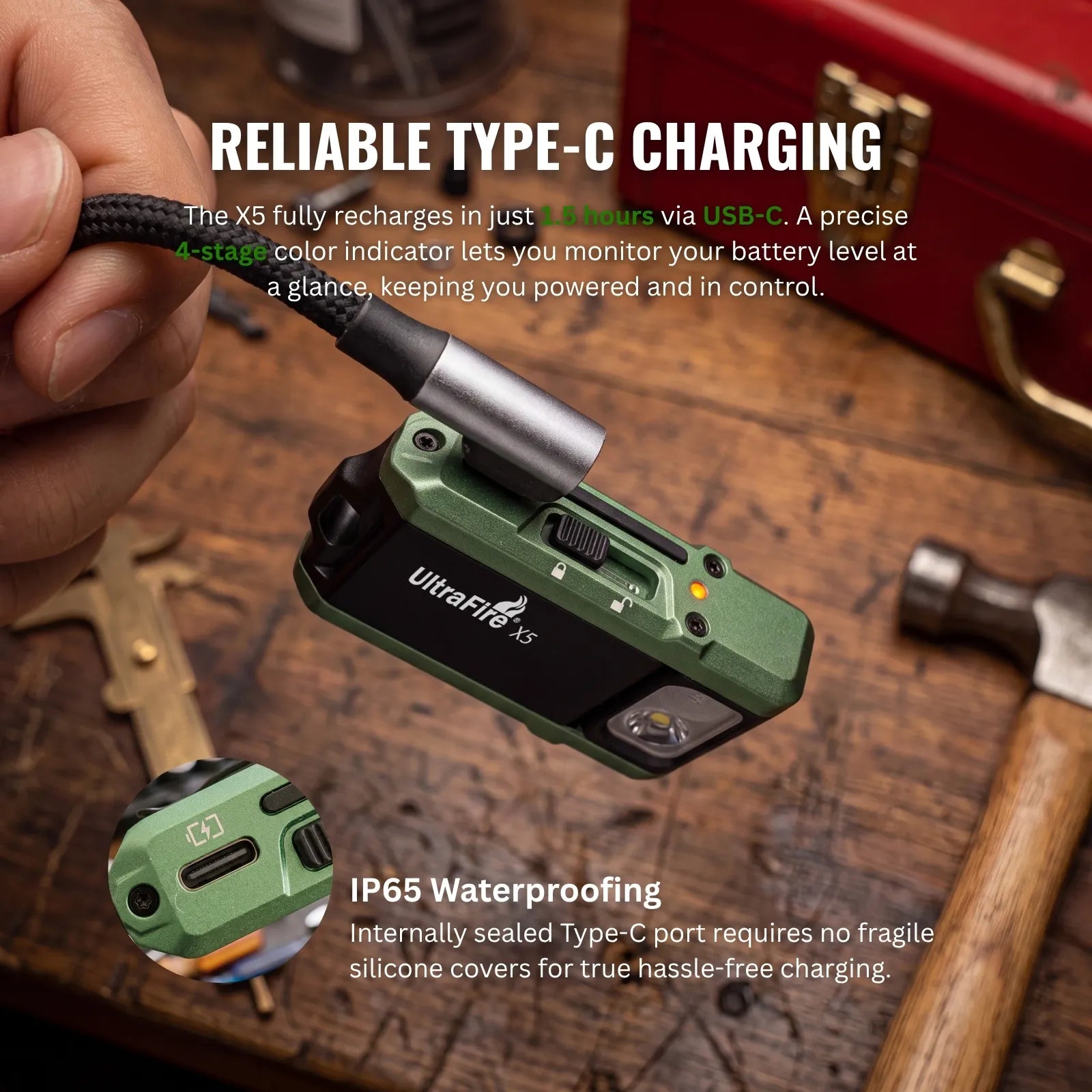 UltraFire® X5 EDC Flashlight
