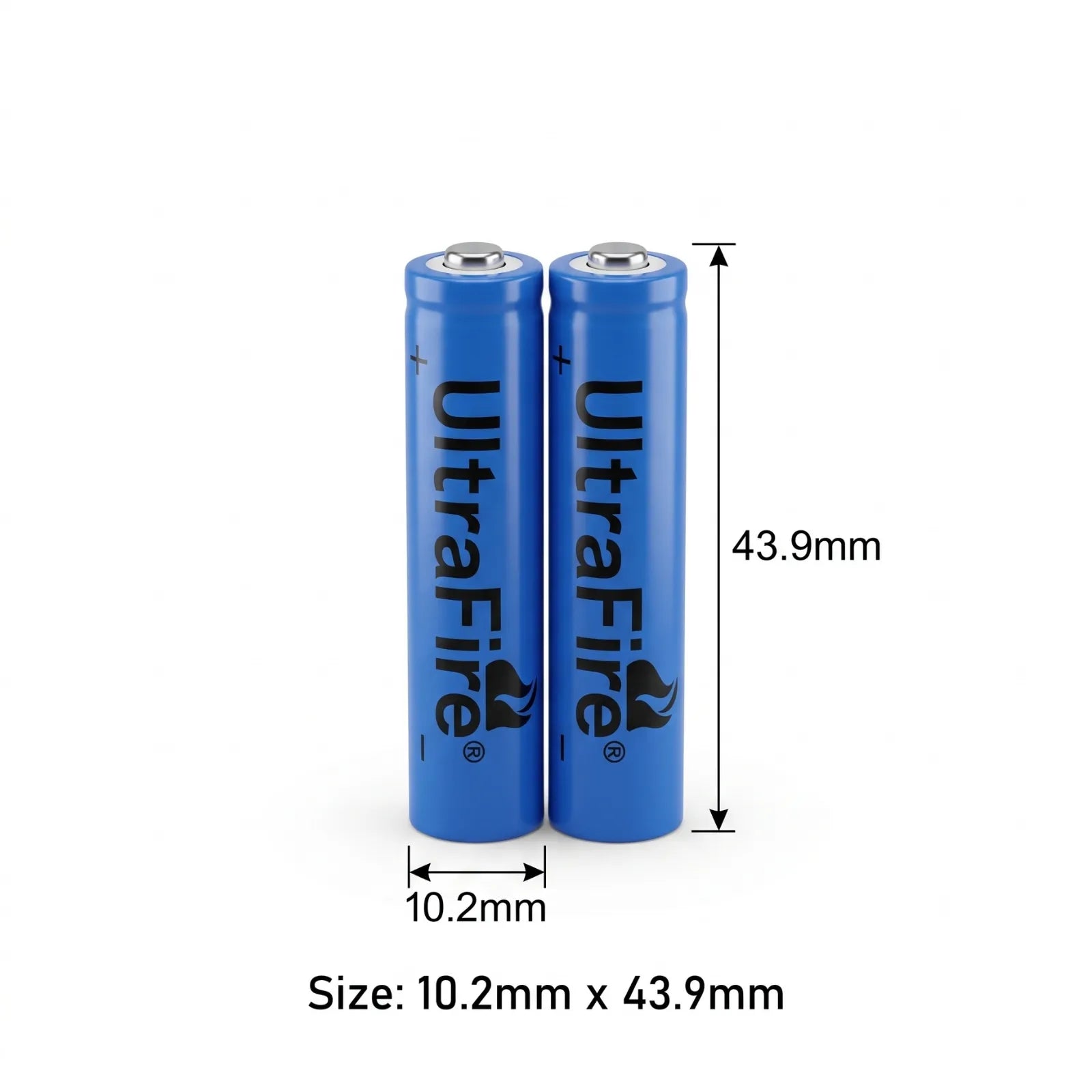 UltraFire® 10440 Battery (Unprotected)