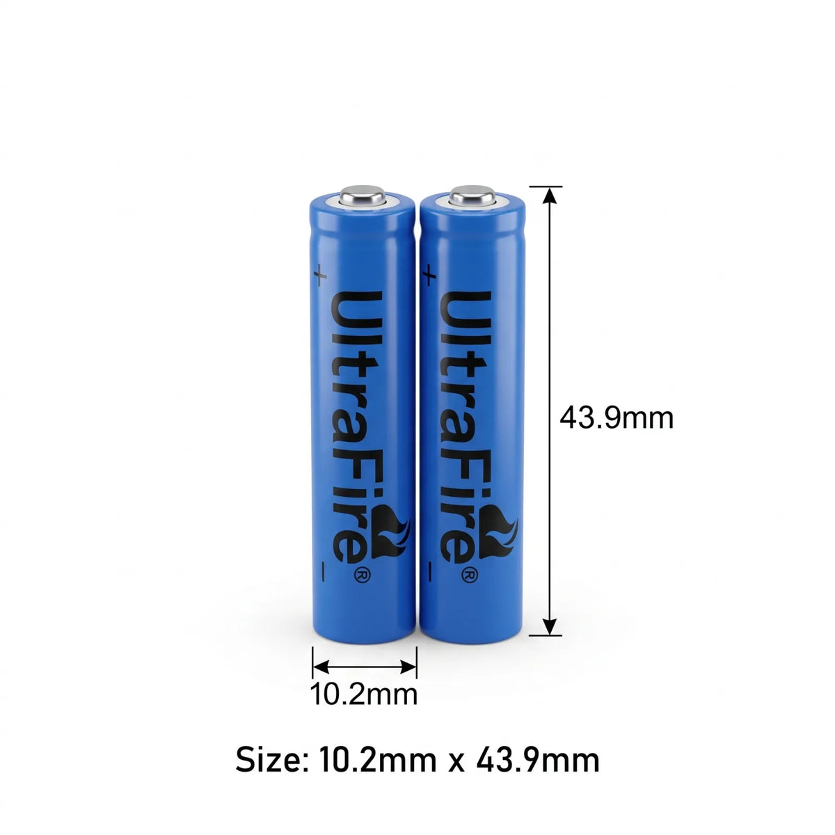 UltraFire® 10440 Battery (Unprotected)
