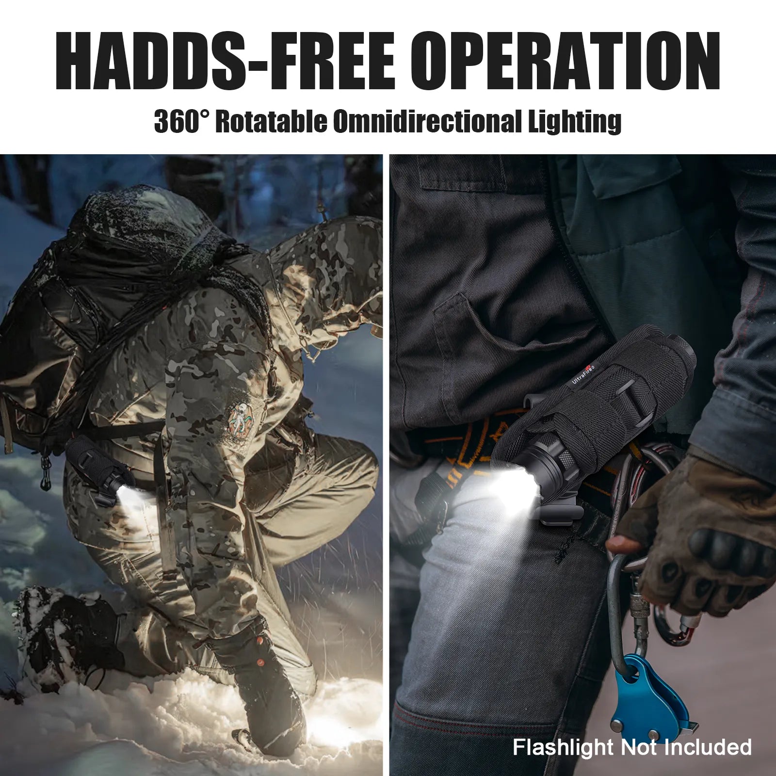 Tactical 360 Degrees Rotatable Flashlight Pouch Holster Torch Case For Belt Portable Torch Cover Holder Hunting Lighting Accessories Tactical 360 Degrees Rotatable Flashlight Pouch Holster Torch Case For Belt Portable Torch Cover Holder Hunting Lighting Accessories