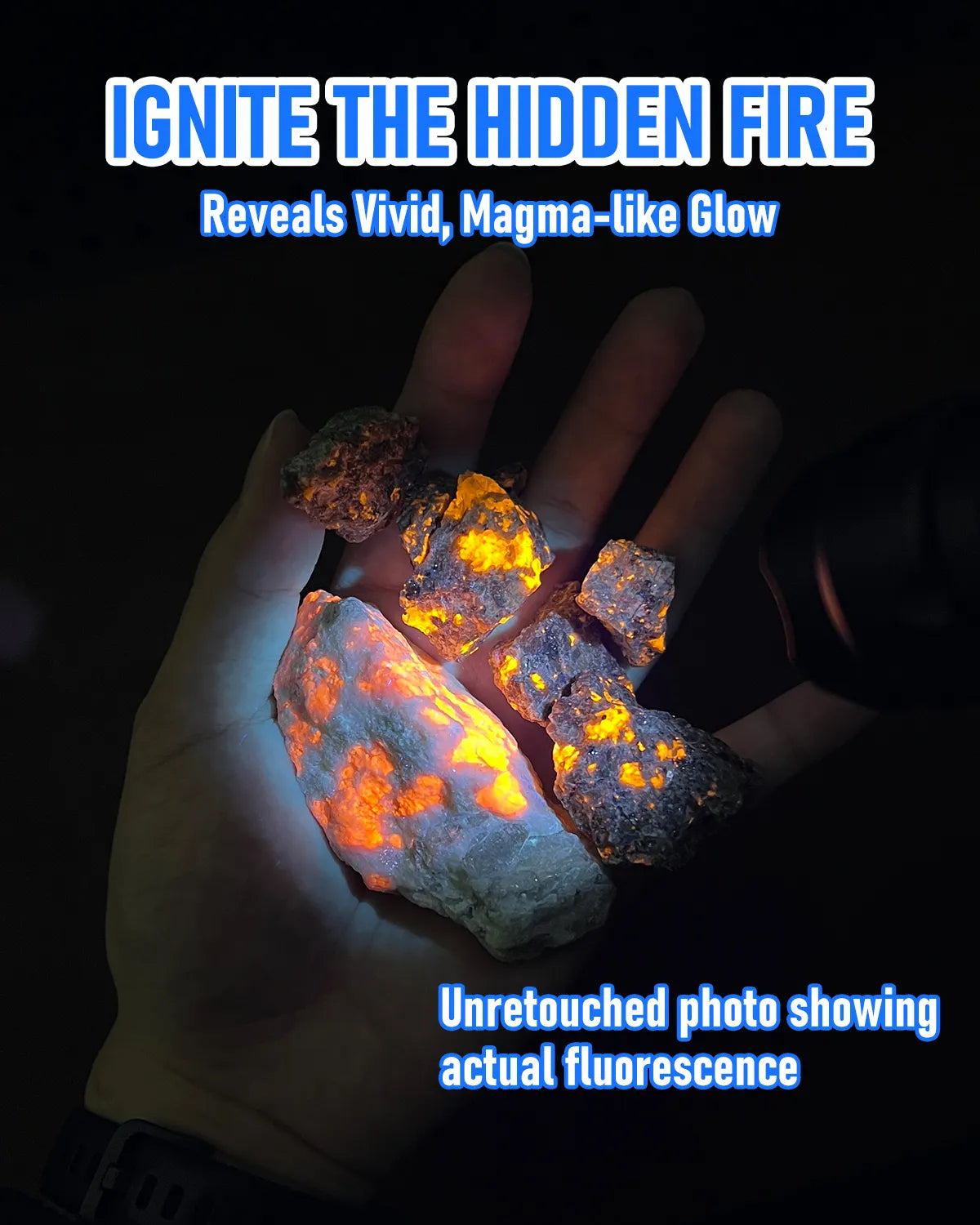 UltraFire® 502UV-365nm UV Flashlight