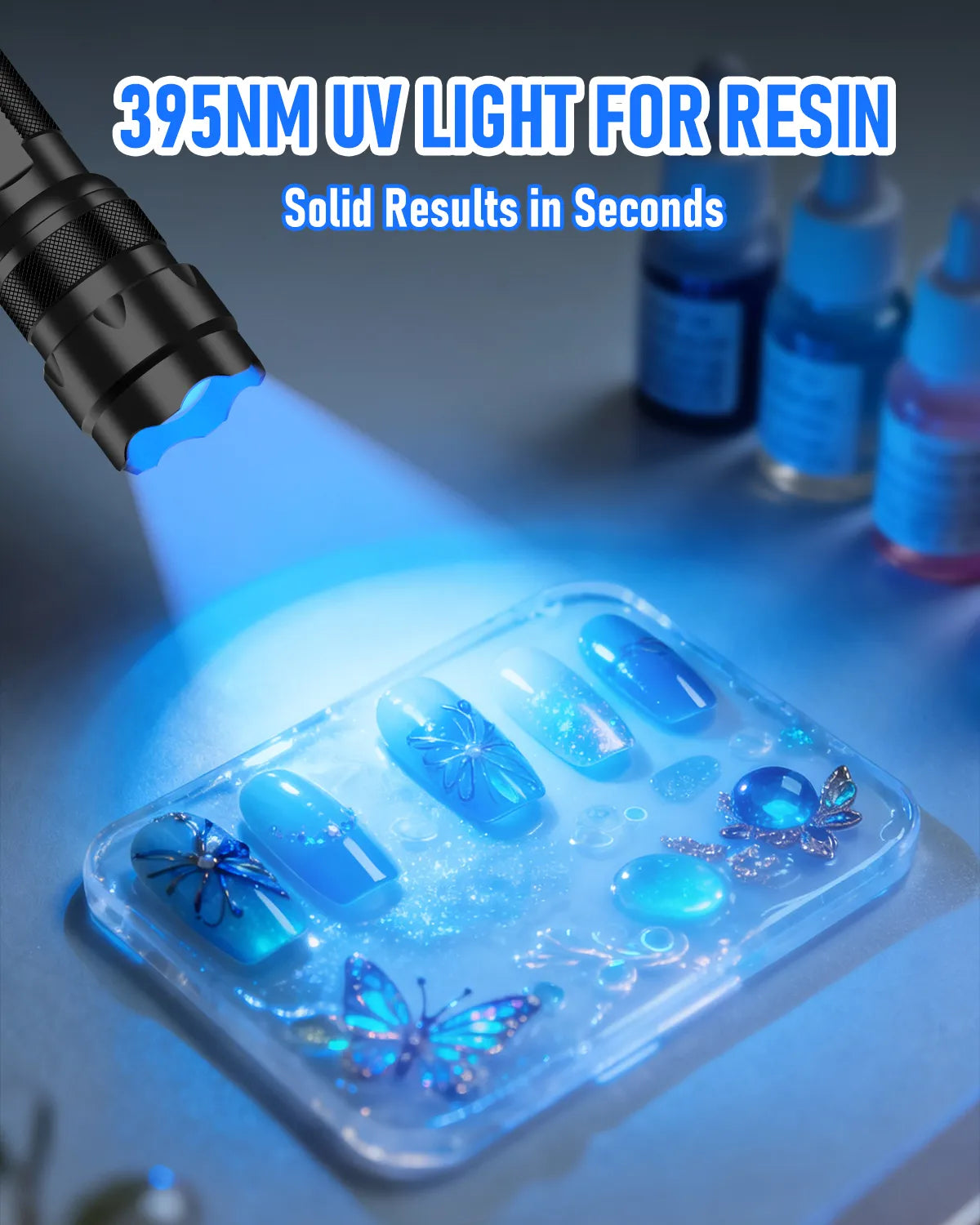 UltraFire® 502UV-365nm UV Flashlight