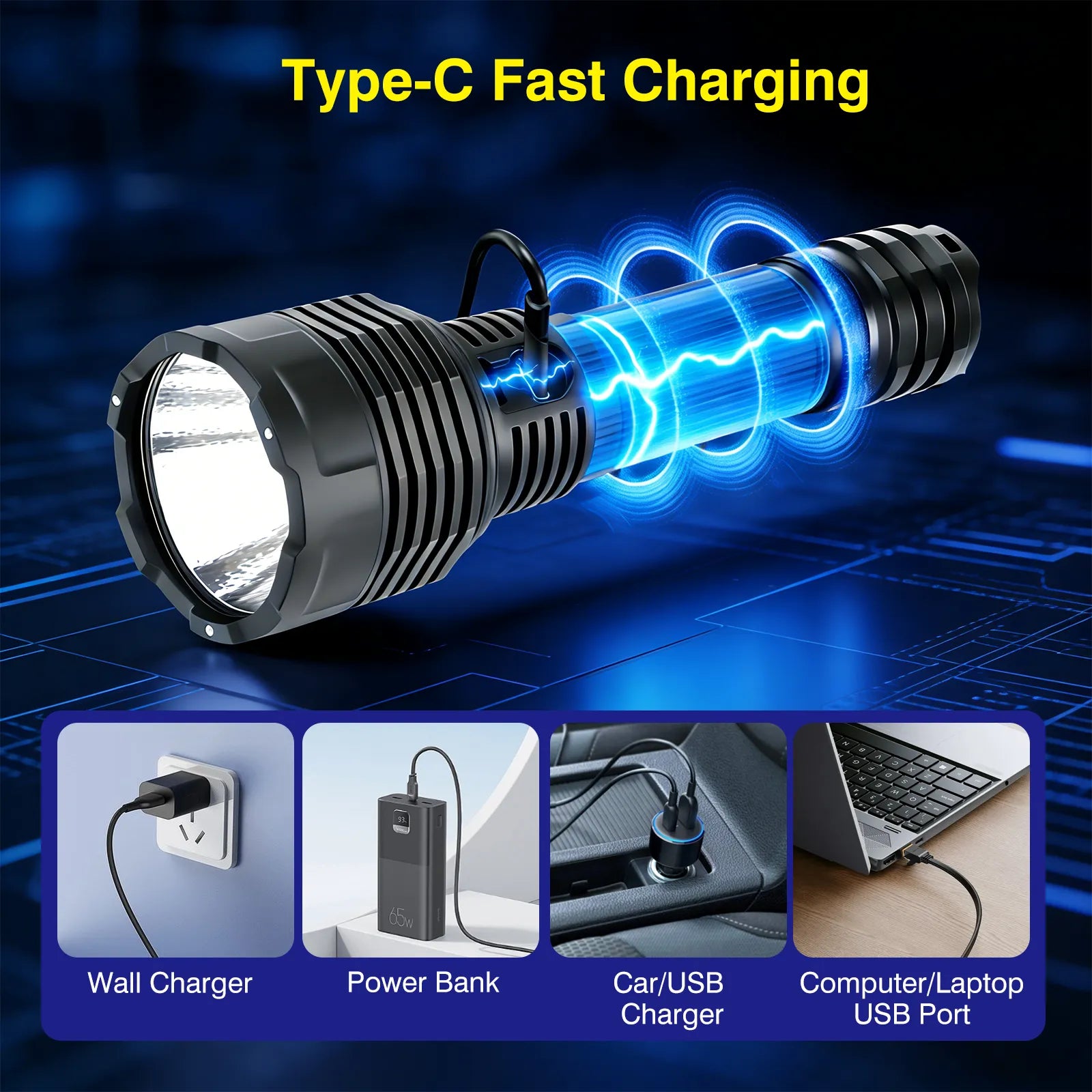 UltraFire® C15S 395nm UV Flashlight