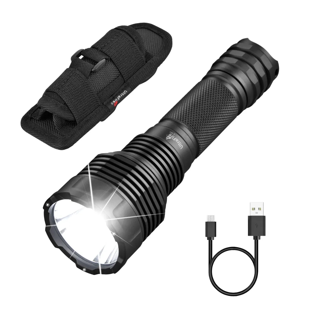 UltraFire® C15S Tactical Rechargeable Flashlight UltraFire® C15S Tactical Rechargeable Flashlight