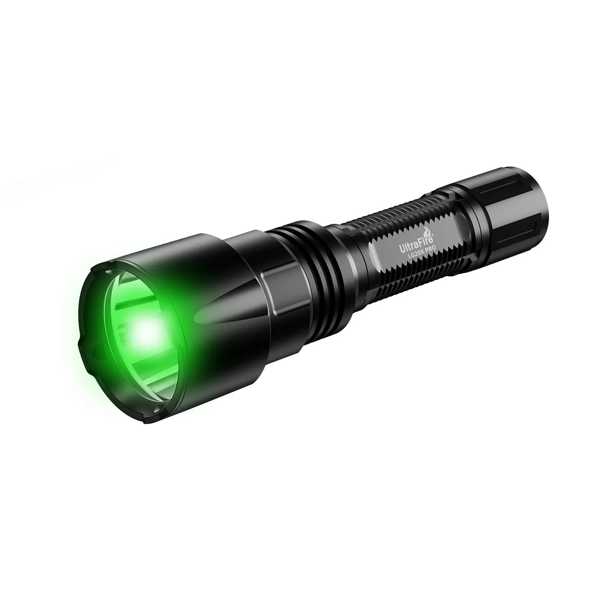 UltraFire® LG20X PRO Green Led Flashlight