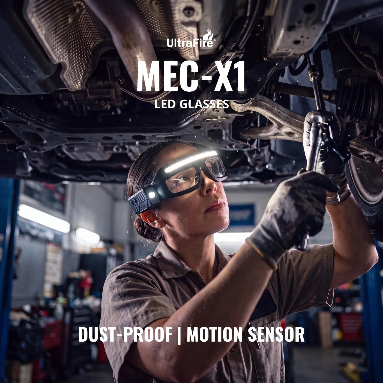 UltraFire® MEC-X1 Headlamp Glasses
