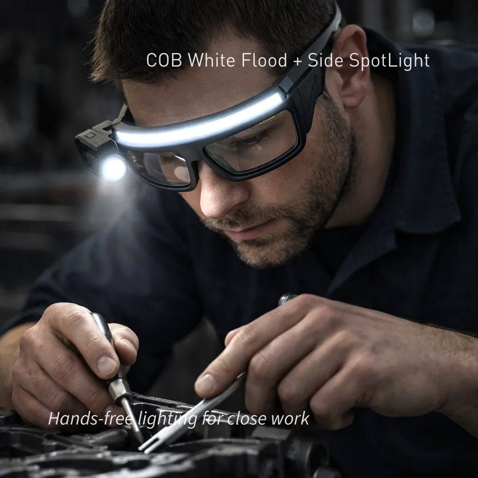 mechanic goggles UltraFire® MEC-X1 Headlamp Glasses