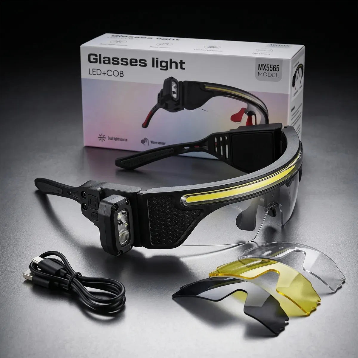 UltraFire® MEC-X2 LED Glasses