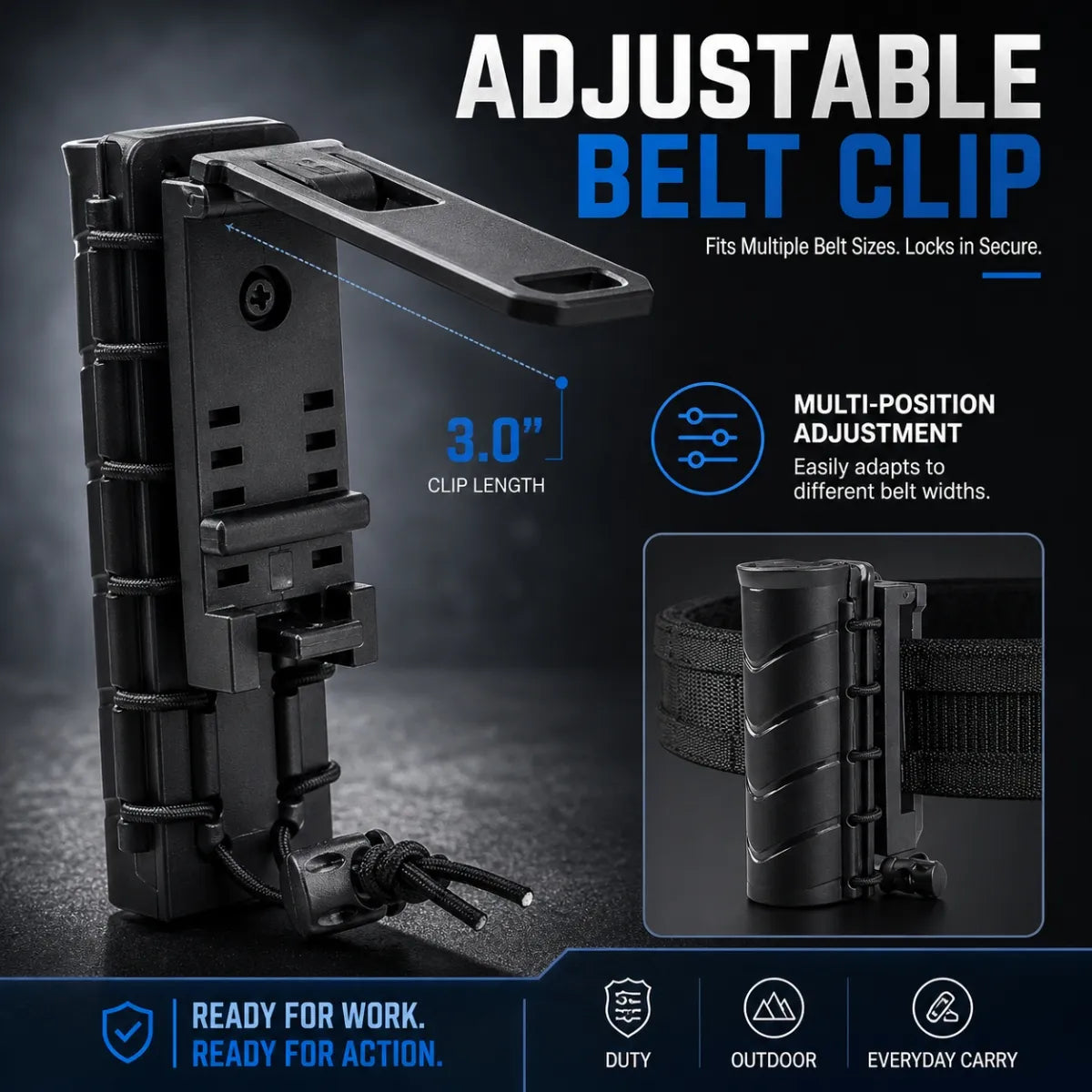 UltraFire® O1-L Baton Holder for Duty Belt/Vest