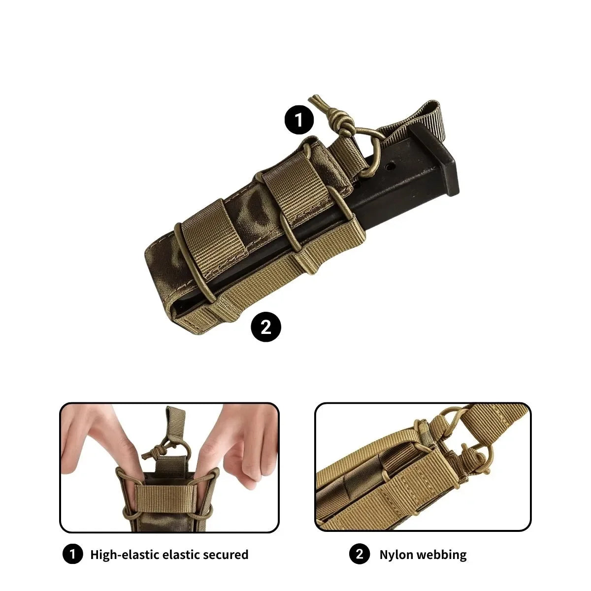 UltraFire_Open-Top_Single_Pistol_Mag_Flashlight_Holder_Waist_Pack_2 - UltraFire