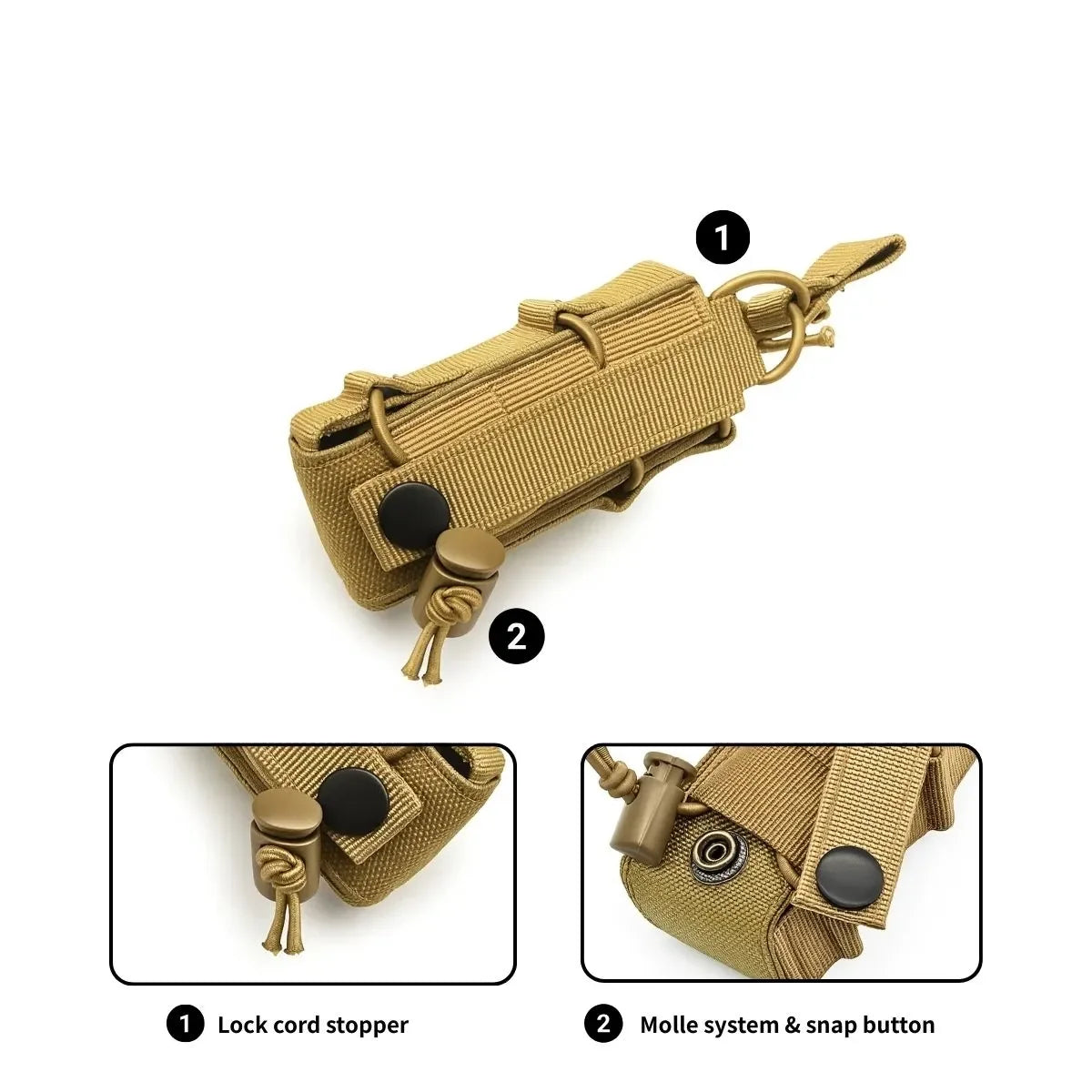 UltraFire_Open-Top_Single_Pistol_Mag_Flashlight_Holder_Waist_Pack_3 - UltraFire