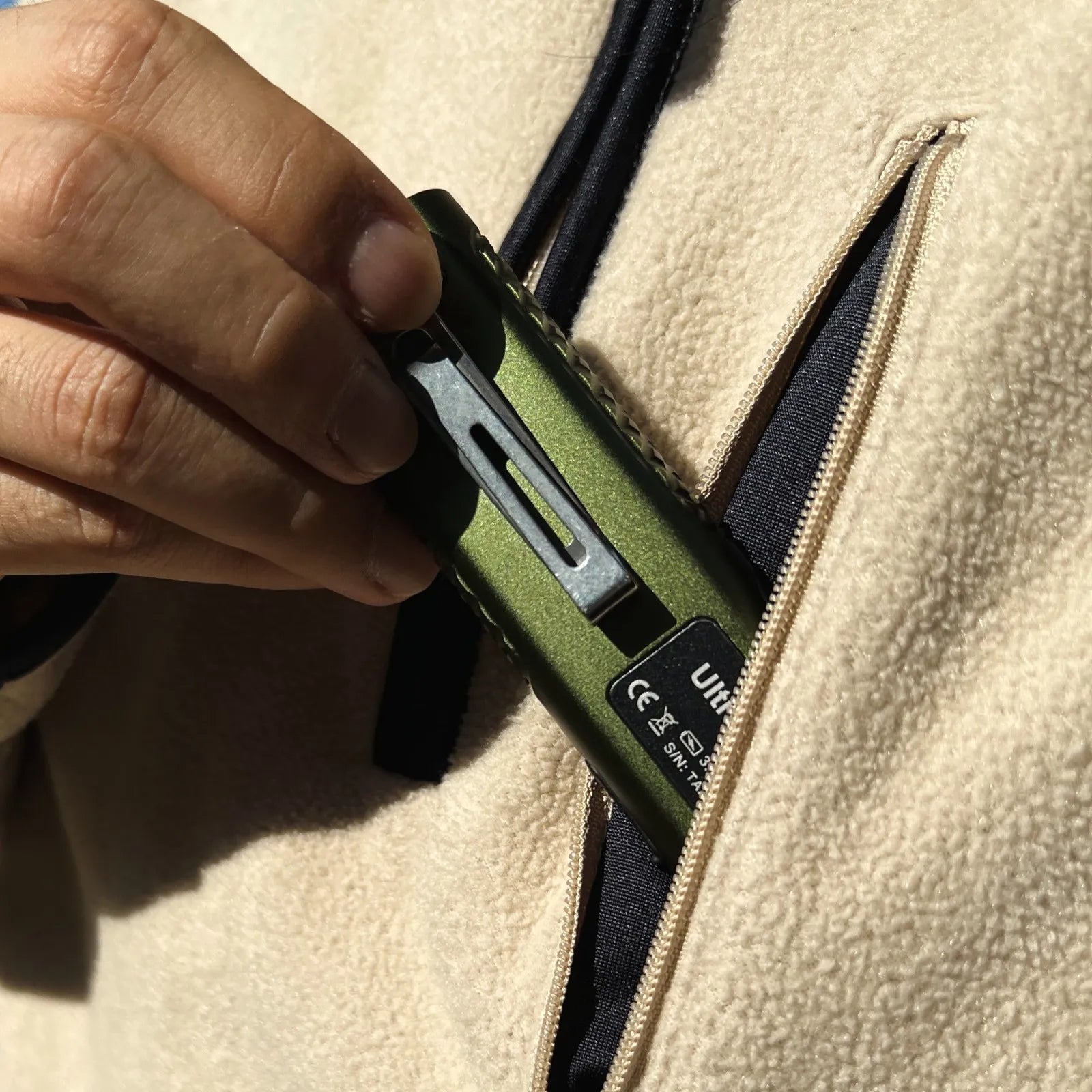 UltraFire S3 Flat EDC Flashlight