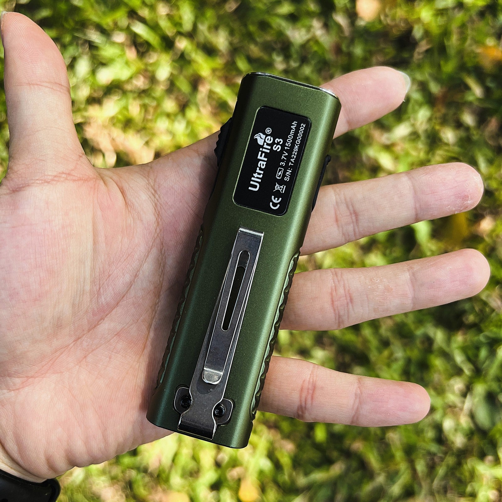 UltraFire S3 Flat EDC Flashlight