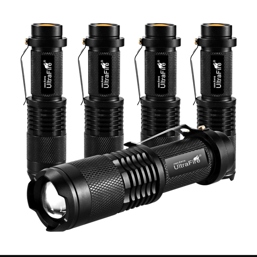 SK98 EDC Flashlight 5-Pack - UltraFire