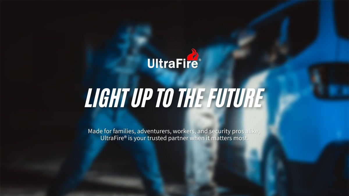 UltraFire® high-performance tactical flashlights and EDC lights — Summer 2026 lineup