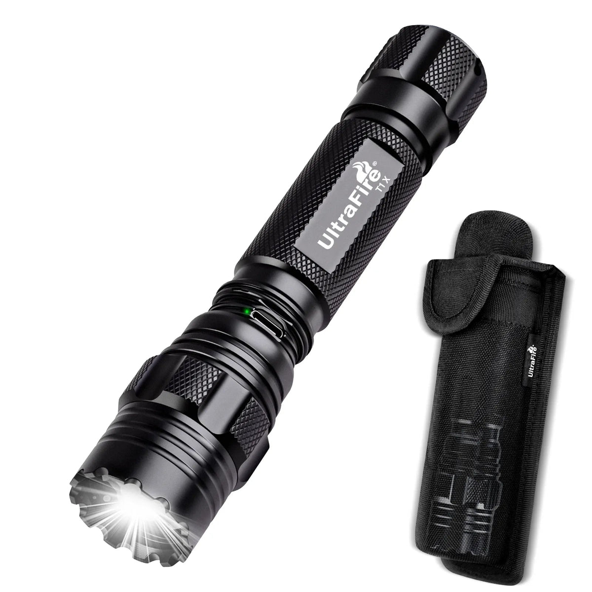 UltraFire® T1 X Rechargeable Tactical Flashlight