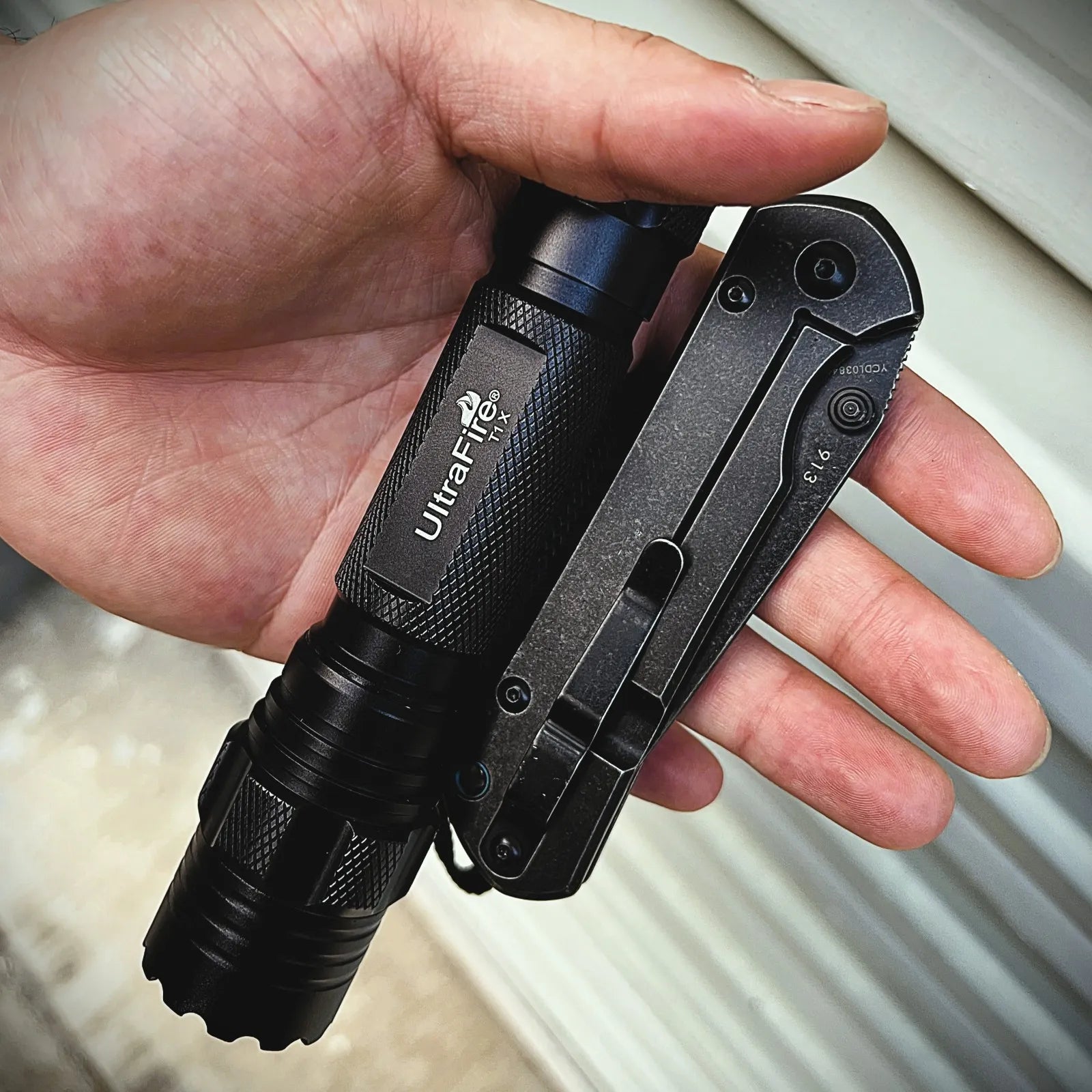 UltraFire T1 X Rechargeable Tactical Flashlight