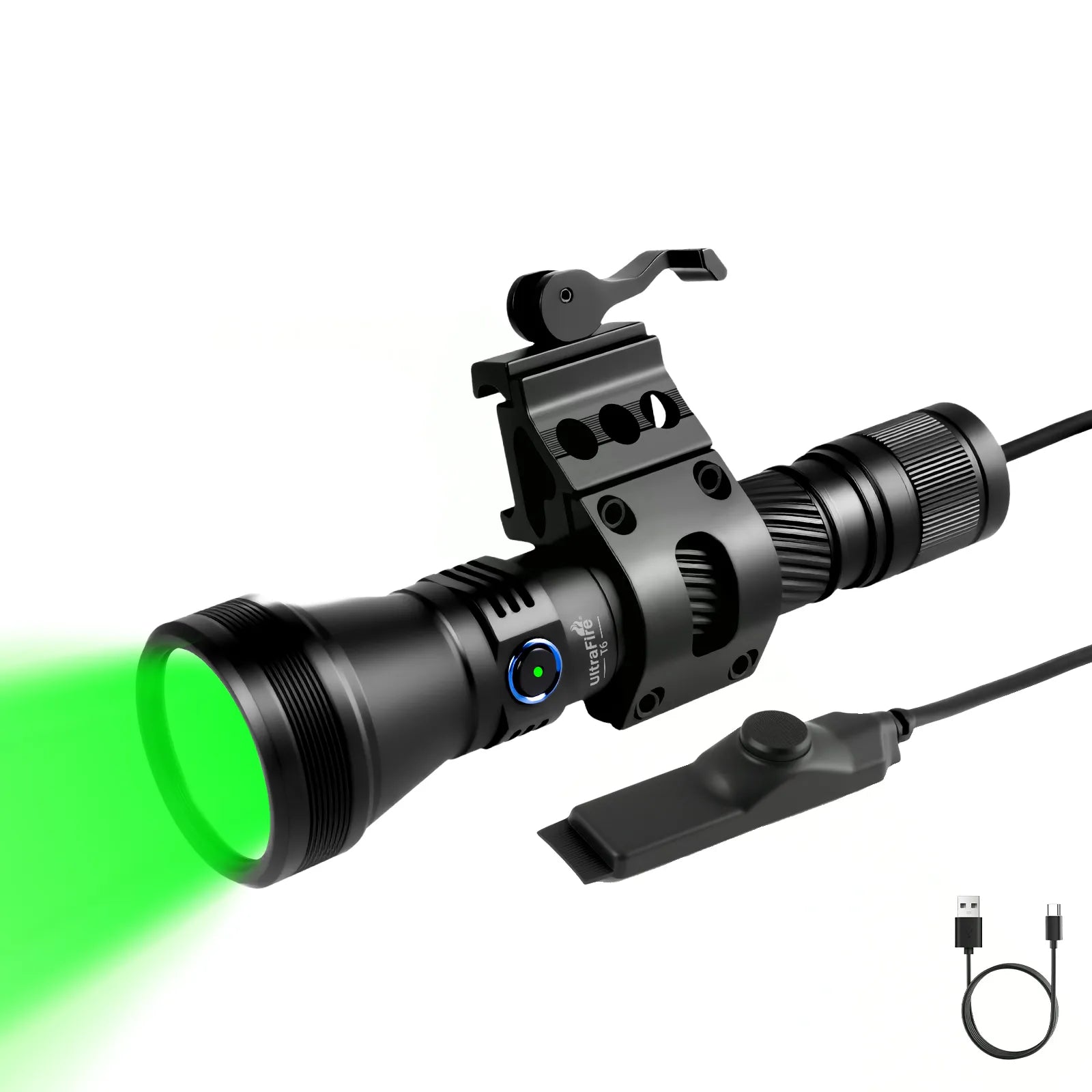 UltraFire® Green Light Flashlight Collection – High-Contrast UltraFire® Green Light Flashlight Collection – High-Contrast