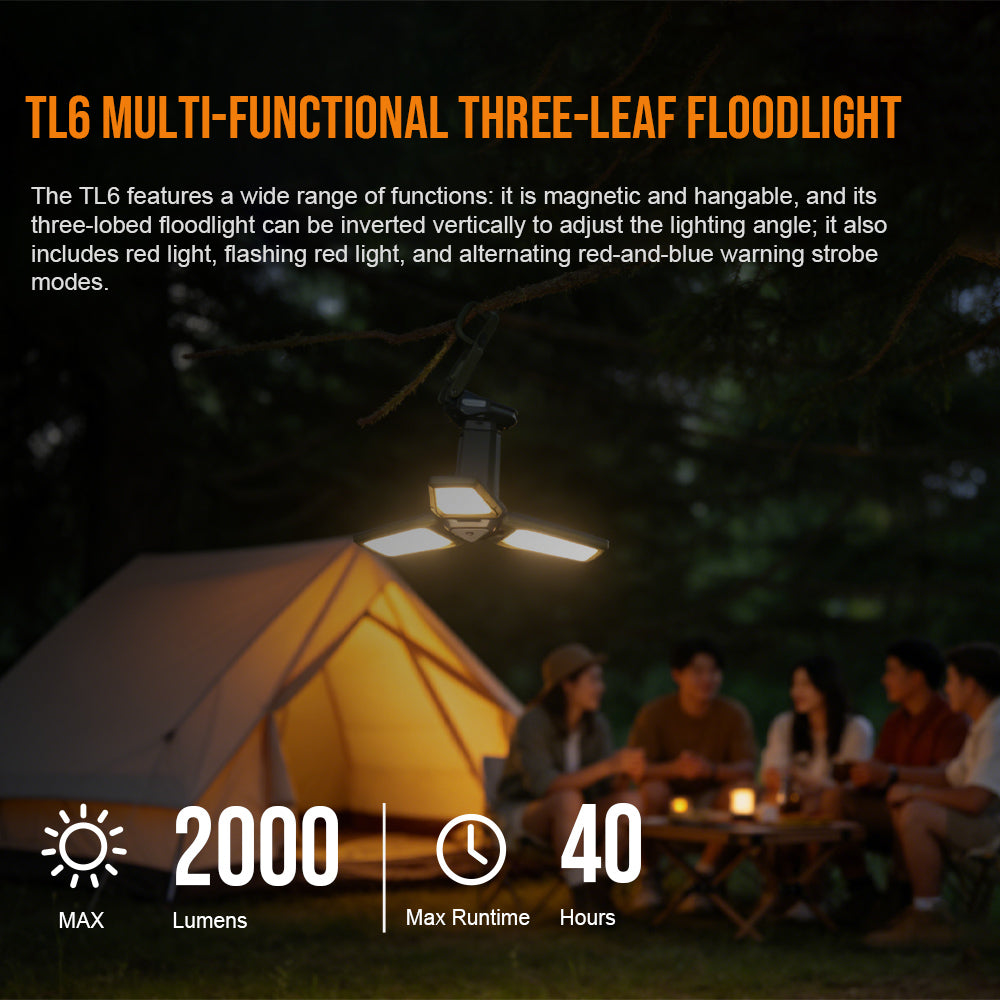 UltraFire® TL6 Foldable LED Floodlight