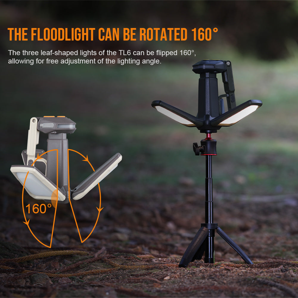 UltraFire® TL6 Foldable LED Floodlight
