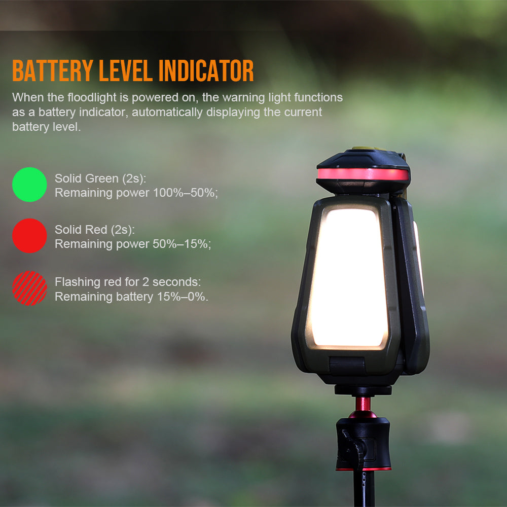 UltraFire® TL6 Foldable LED Floodlight