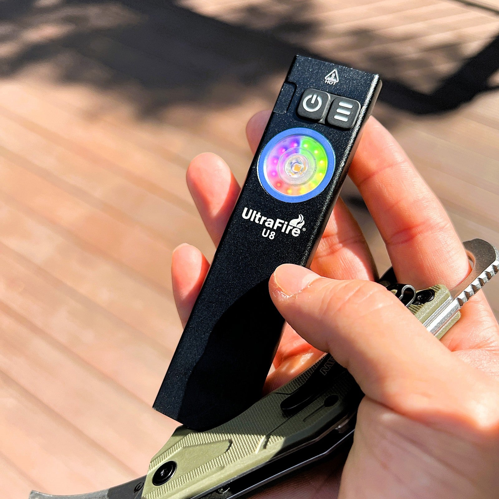 UltraFire U8 Ultra-Slimt EDC Flashlight