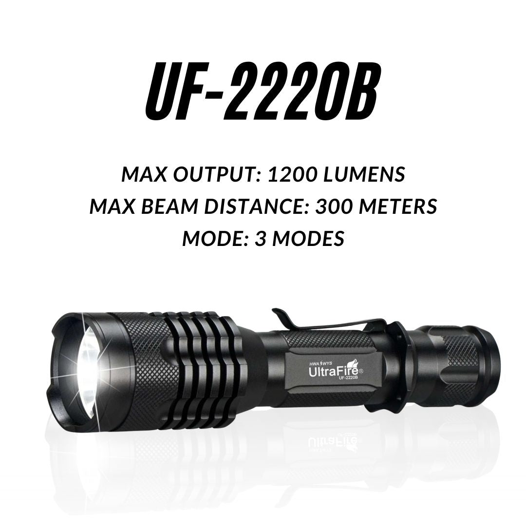 UF-2220B Tactical Flashlight - UltraFire
