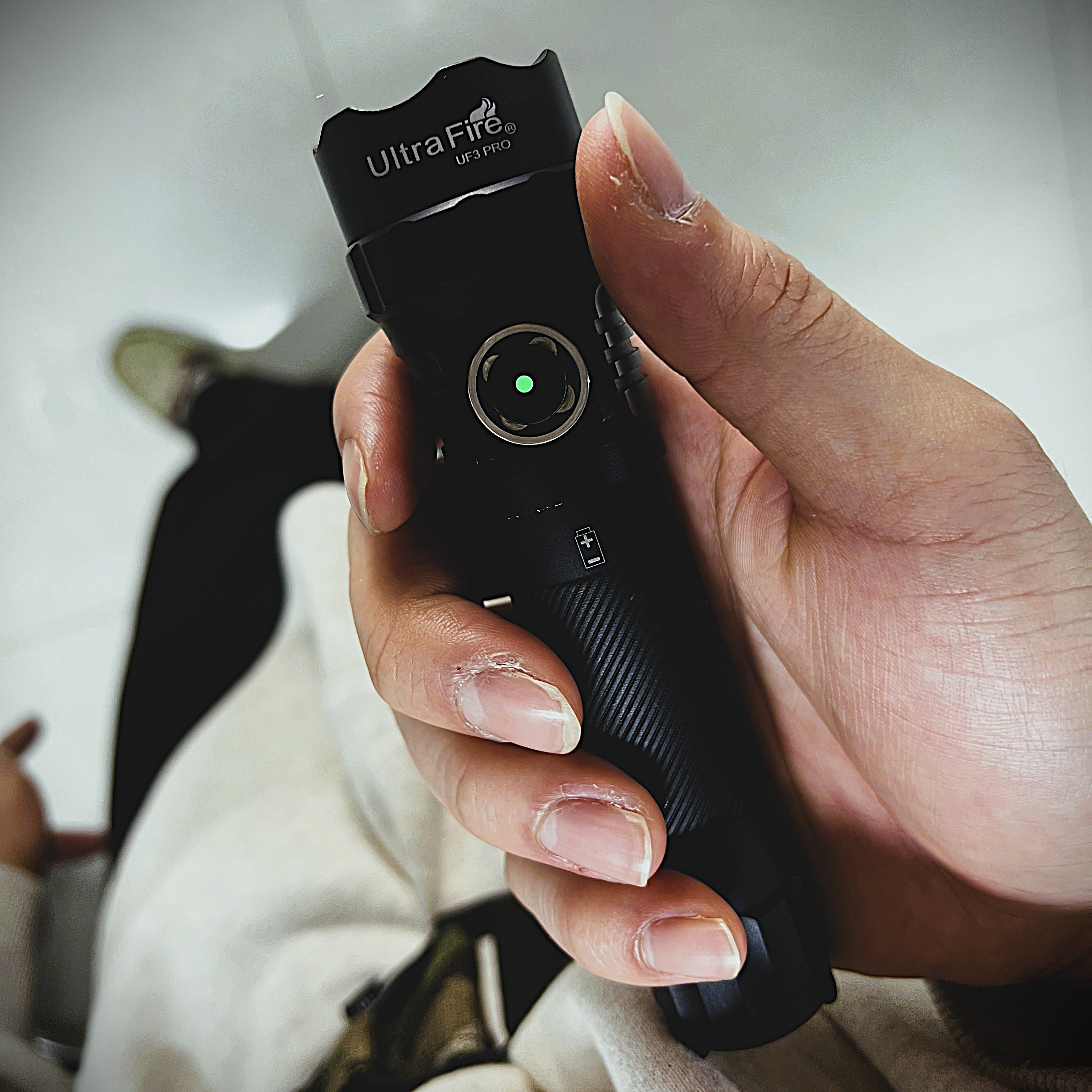 UltraFire UF3 PRO Rechargeable Tactical Flashlight