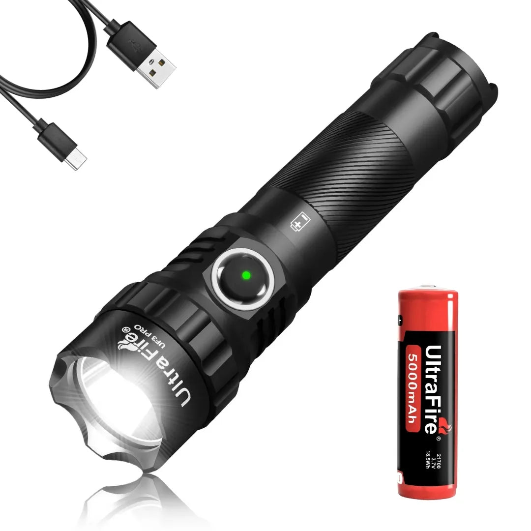 UltraFire UF3 PRO Tactical LED Flashlight