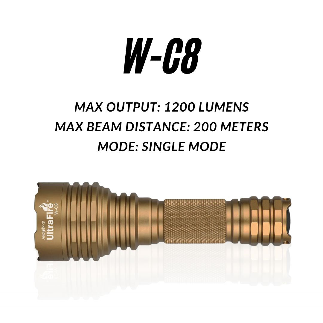 W-C8 (Sand Multimode Hunting) - UltraFire