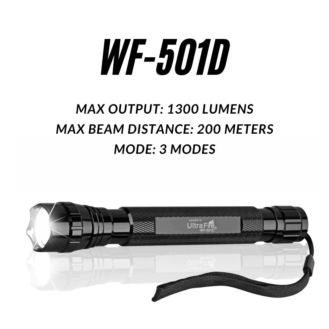 WF-501D Tactical Flashlight - UltraFire