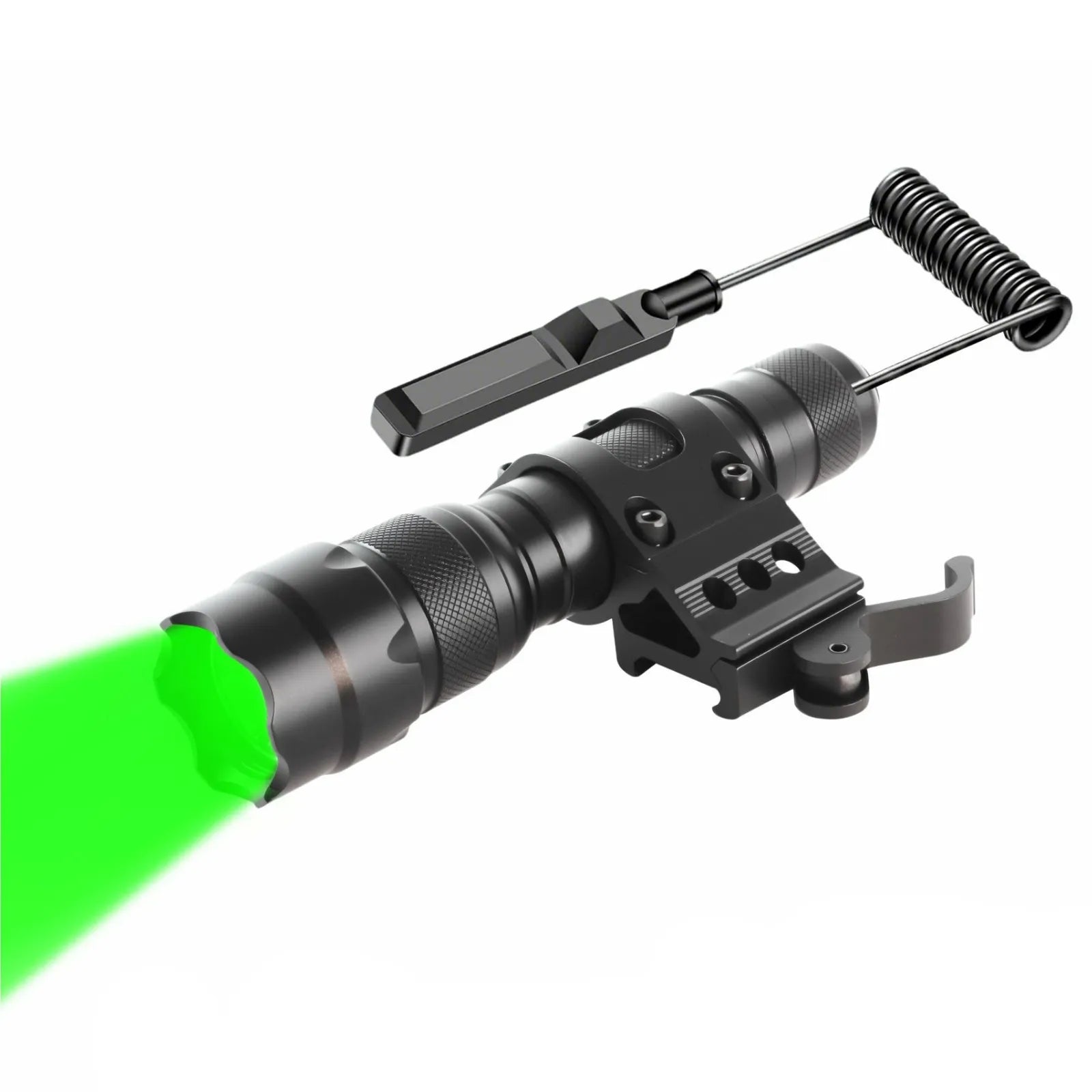 UltraFire® WF-502BGX Green Light Hunting Flashlight