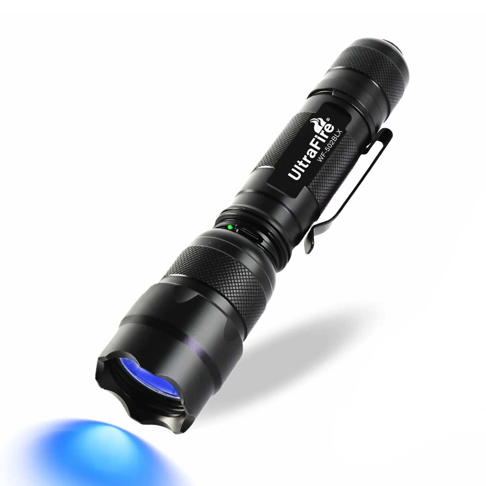blue fuel rechargable flashlight ratings ULTRAFIRE Light Flashlight,450-460nm Single Mode Blue LED Light, Portable Compact For Night Fishing & Hunting, Professional Outdoor Visibility 435 5 Best Leather Backpacks Color:Matte Cyan The flashlights dual power