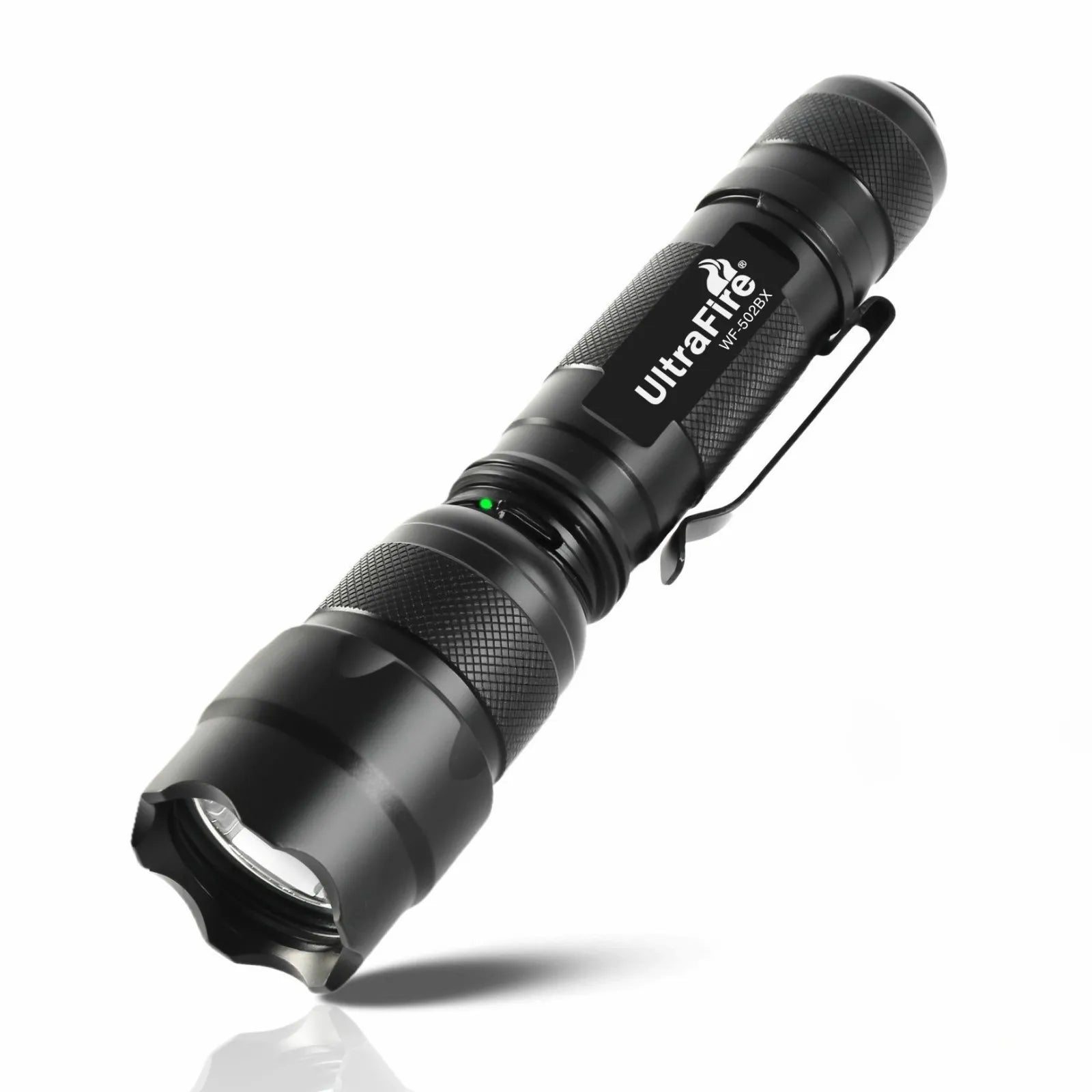 UltraFire WF-502B Tactical Flashlight - 1000 LUMENS | 200M UltraFire WF-502B Tactical Flashlight - 1000 LUMENS | 200M