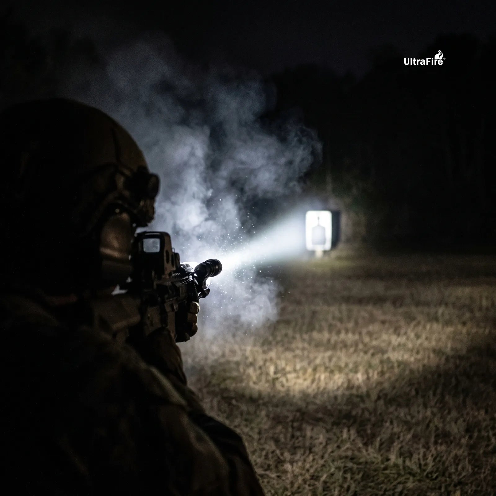 UltraFire® WF-502BX Tactical Weapon Light & Long-Gun Defense Kit