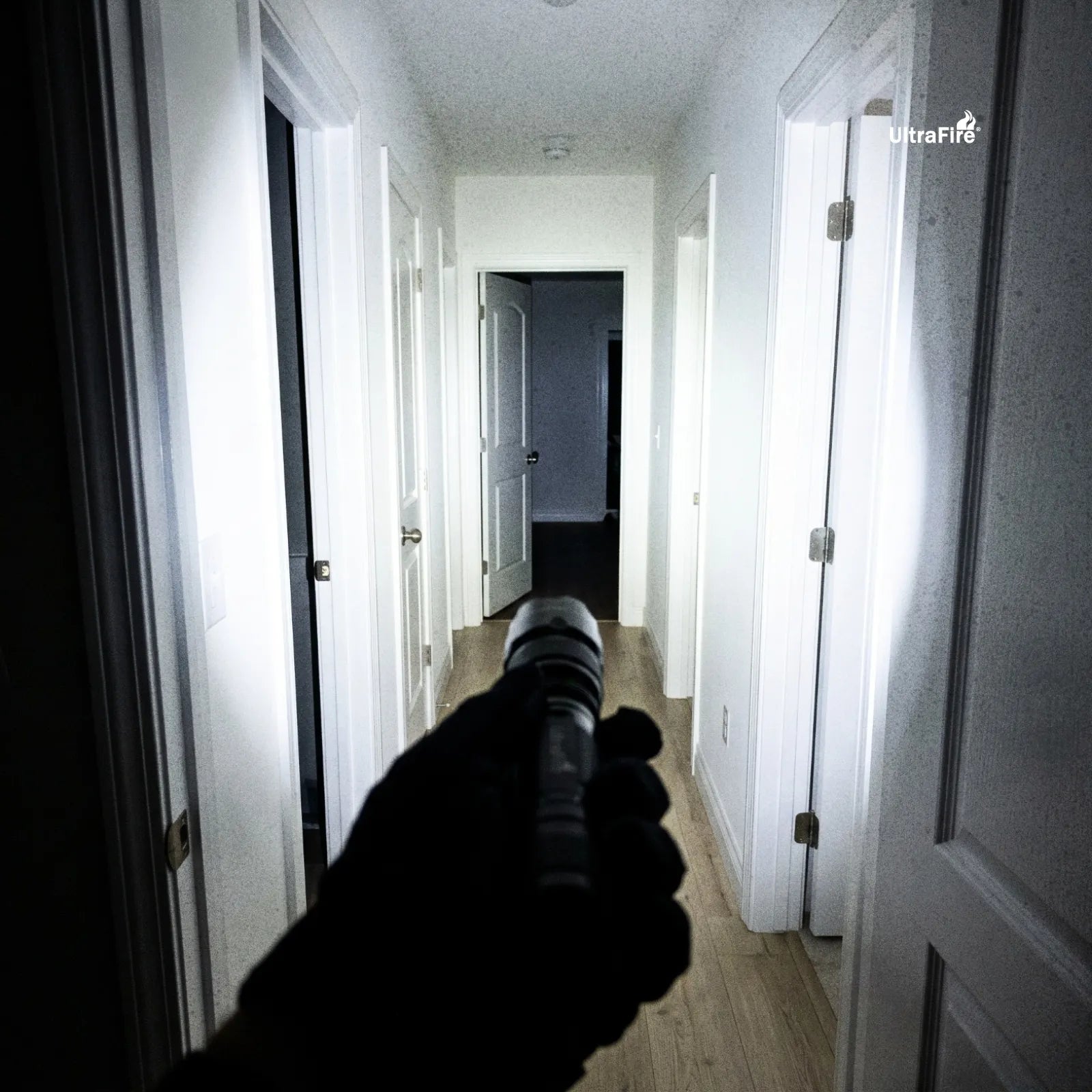 UltraFire® WF-502BX Tactical Weapon Light & Long-Gun Defense Kit