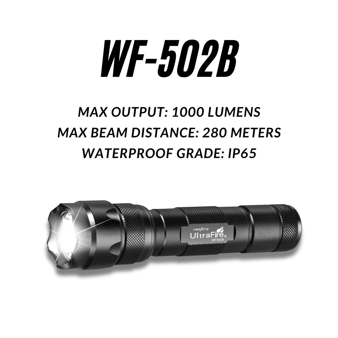 WF-502B Tactical Flashlight - UltraFire