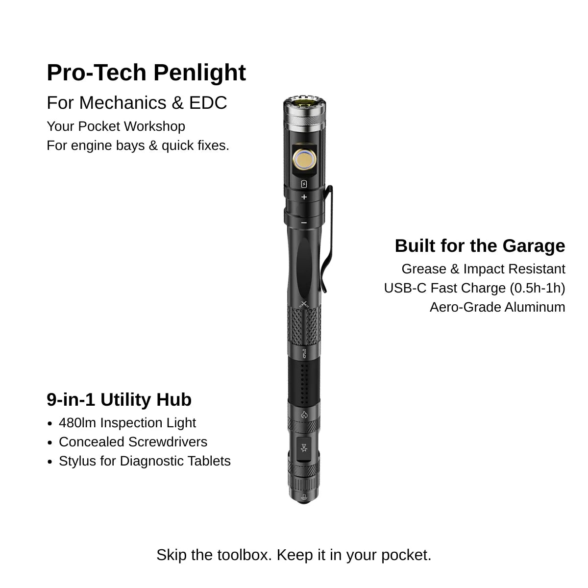 UltraFire® WK-67 Pen Light