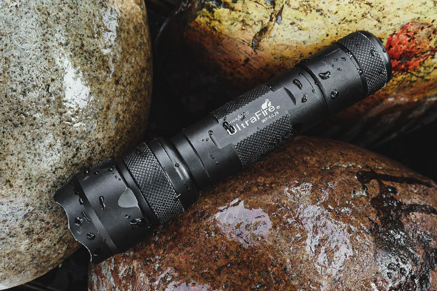 WF-502B Tactical Flashlight With Holster - UltraFire Store