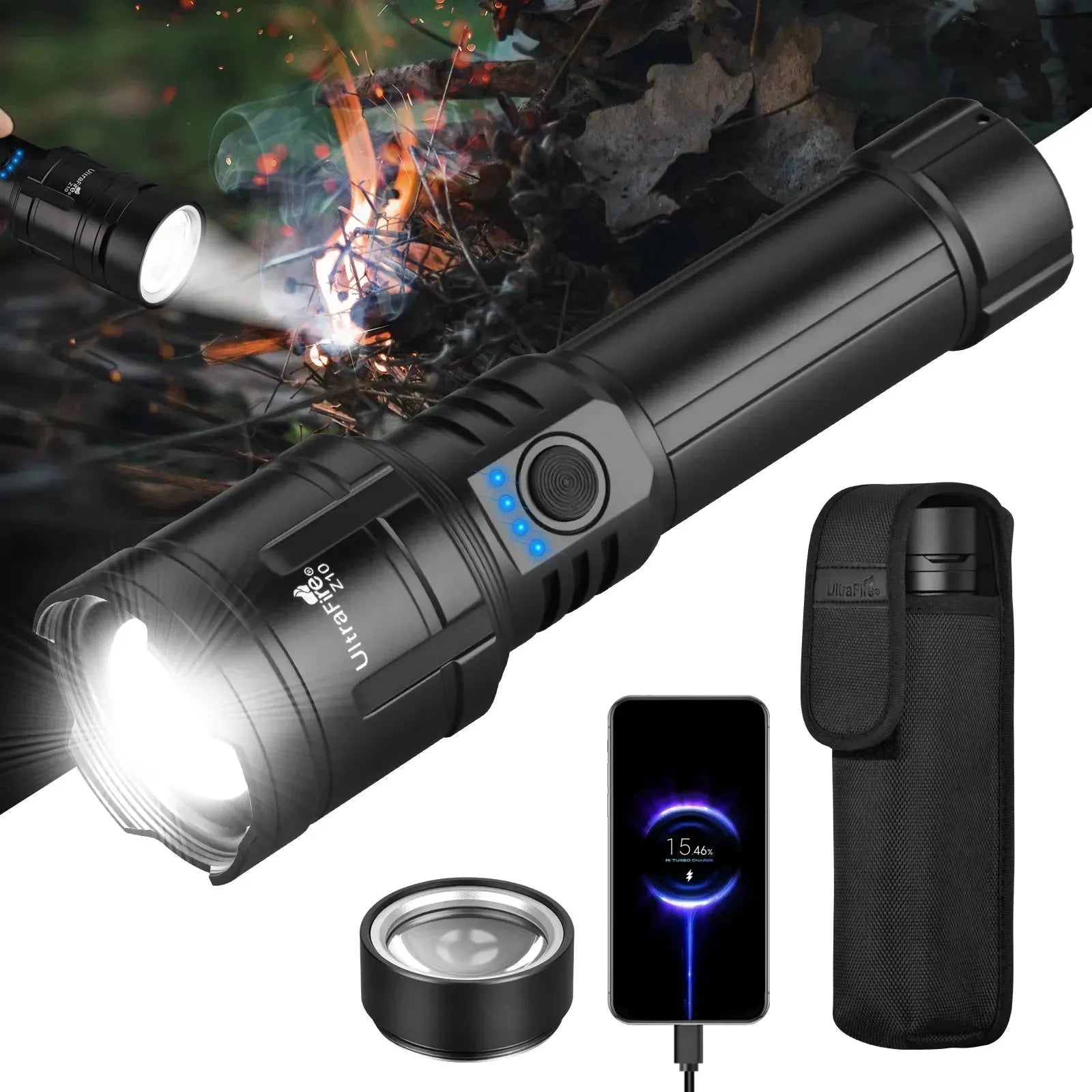 UltraFire 26650 Flashlight Collection UltraFire 26650 Flashlight Collection