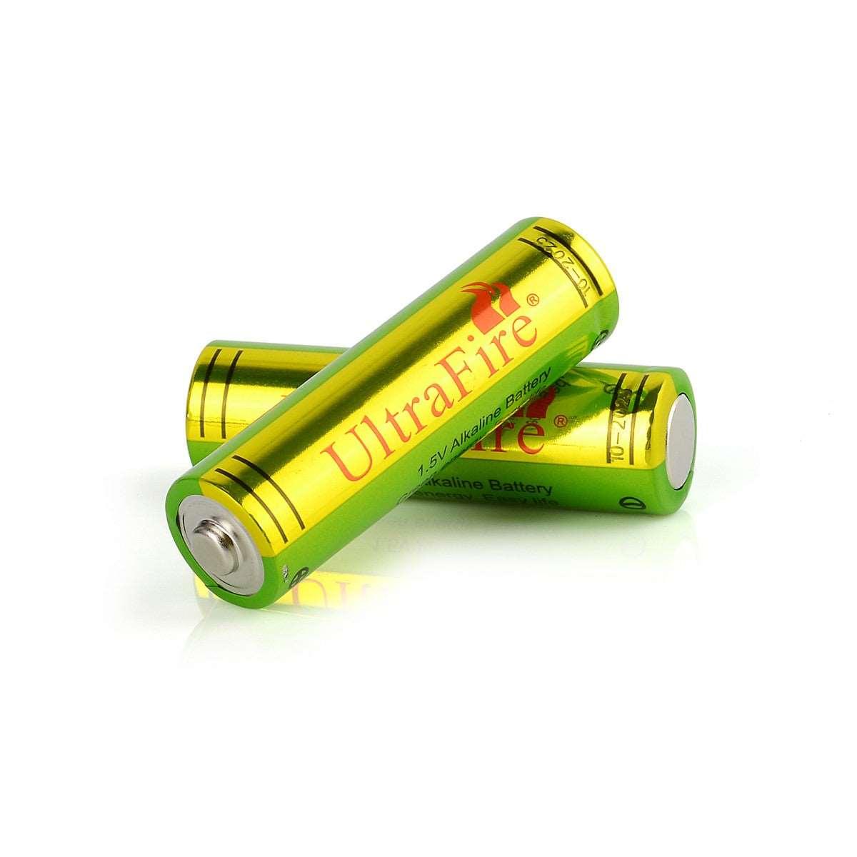 AA 2800mAh 1.5V Alkaline Batteries (2-Pack) - With Protection Board - UltraFire