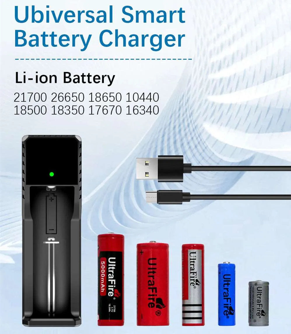 DX-5 Charger (Micro-USB) - UltraFire