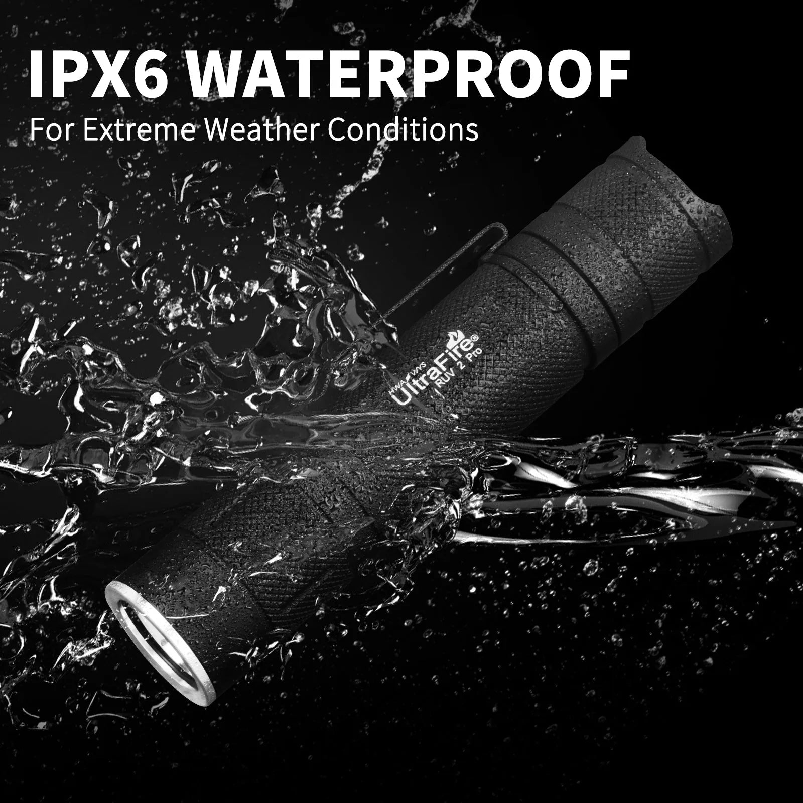 RUV2 UV Flashlight - UltraFire