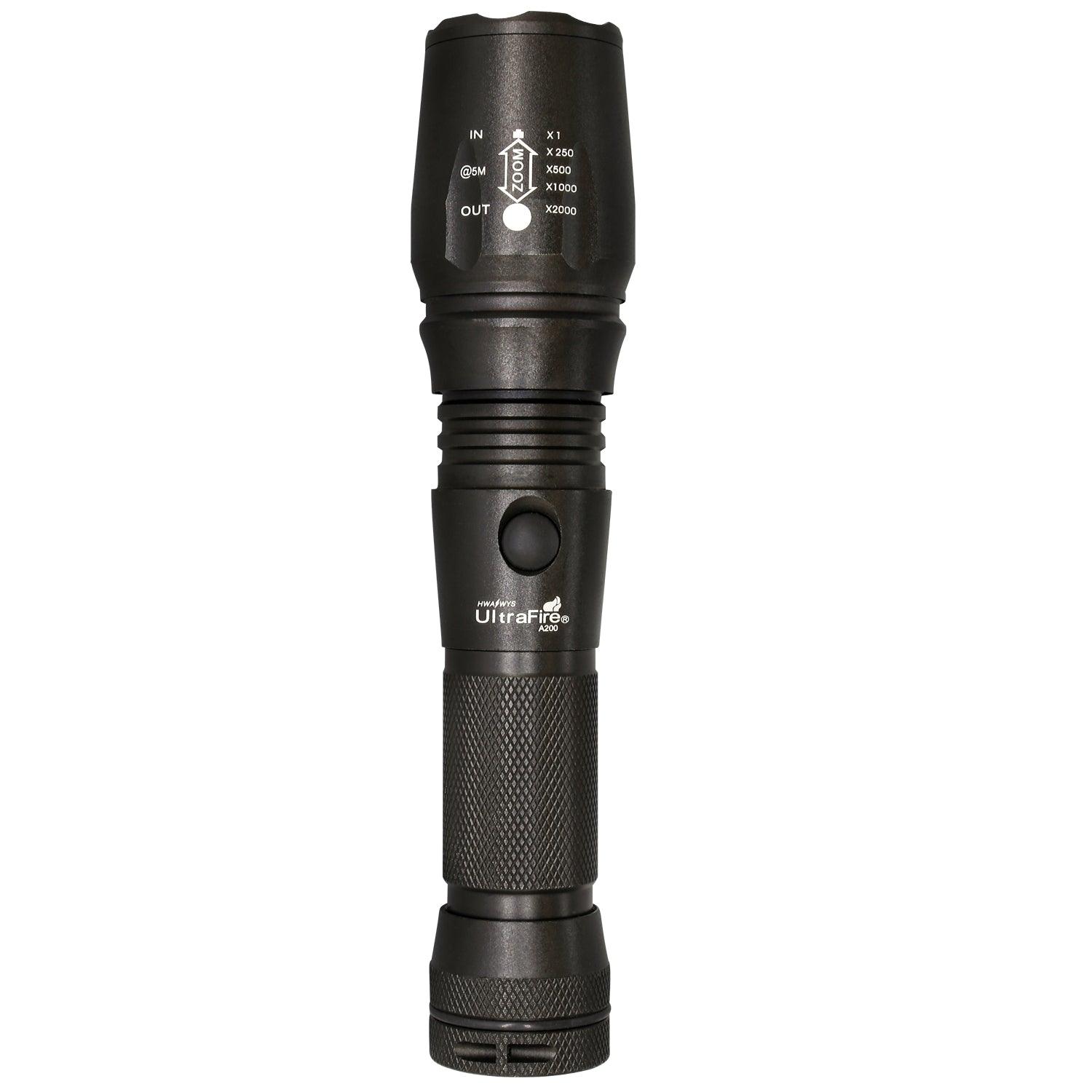 UltraFire A200 Zoomable Flashlight