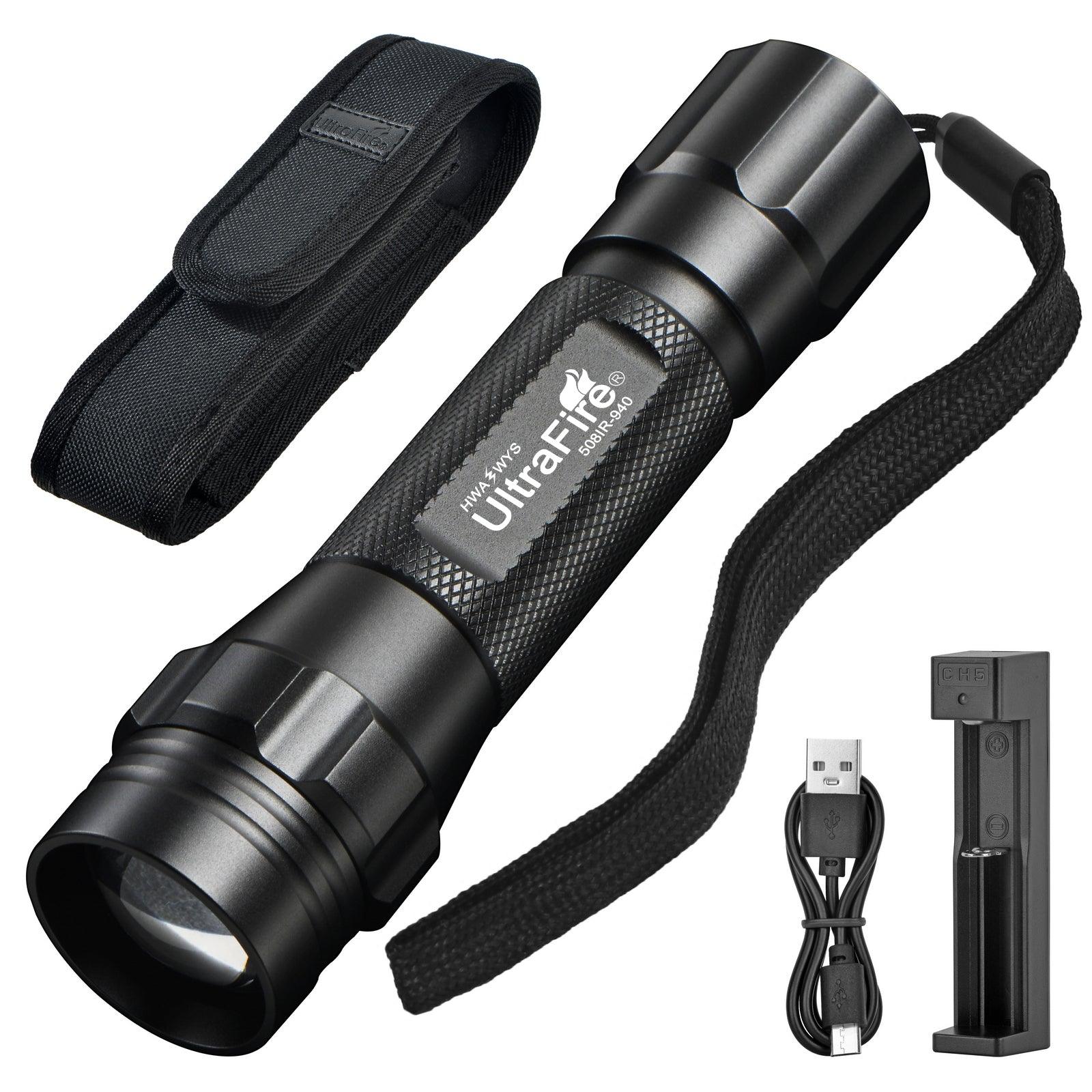 UltraFire Classic WF-508B LED Focusing Hunt Flashlight