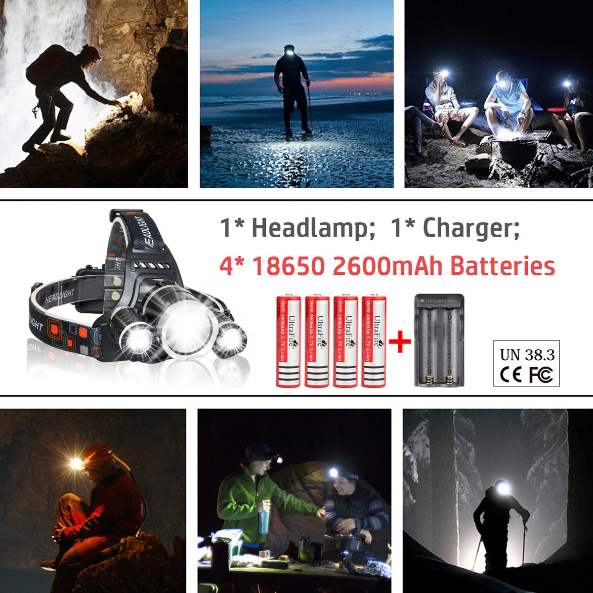 UltraFire Headlight Challenger P3