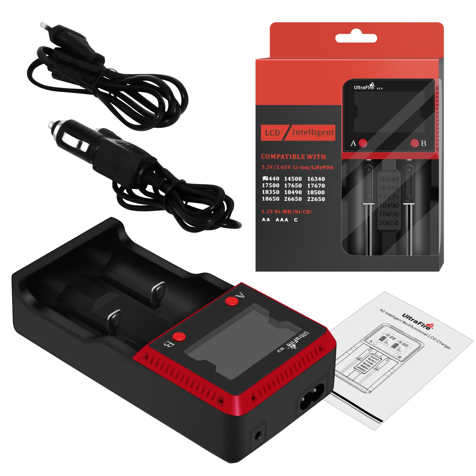 UltraFire Universal Multifunction Battery Charger DX-1