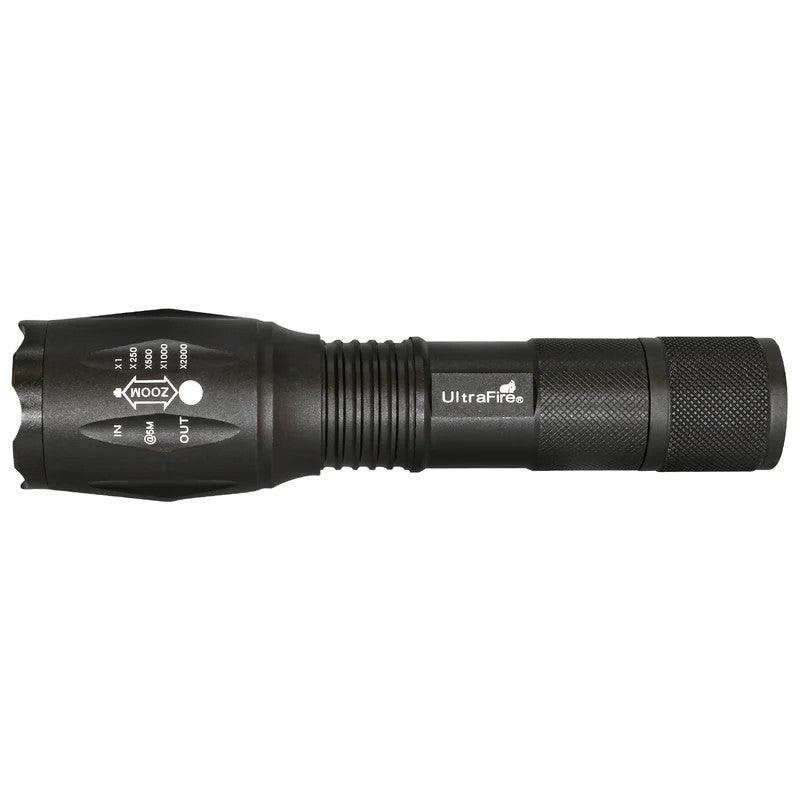 UF-3C Flashlight With Red/Green LED - UltraFire